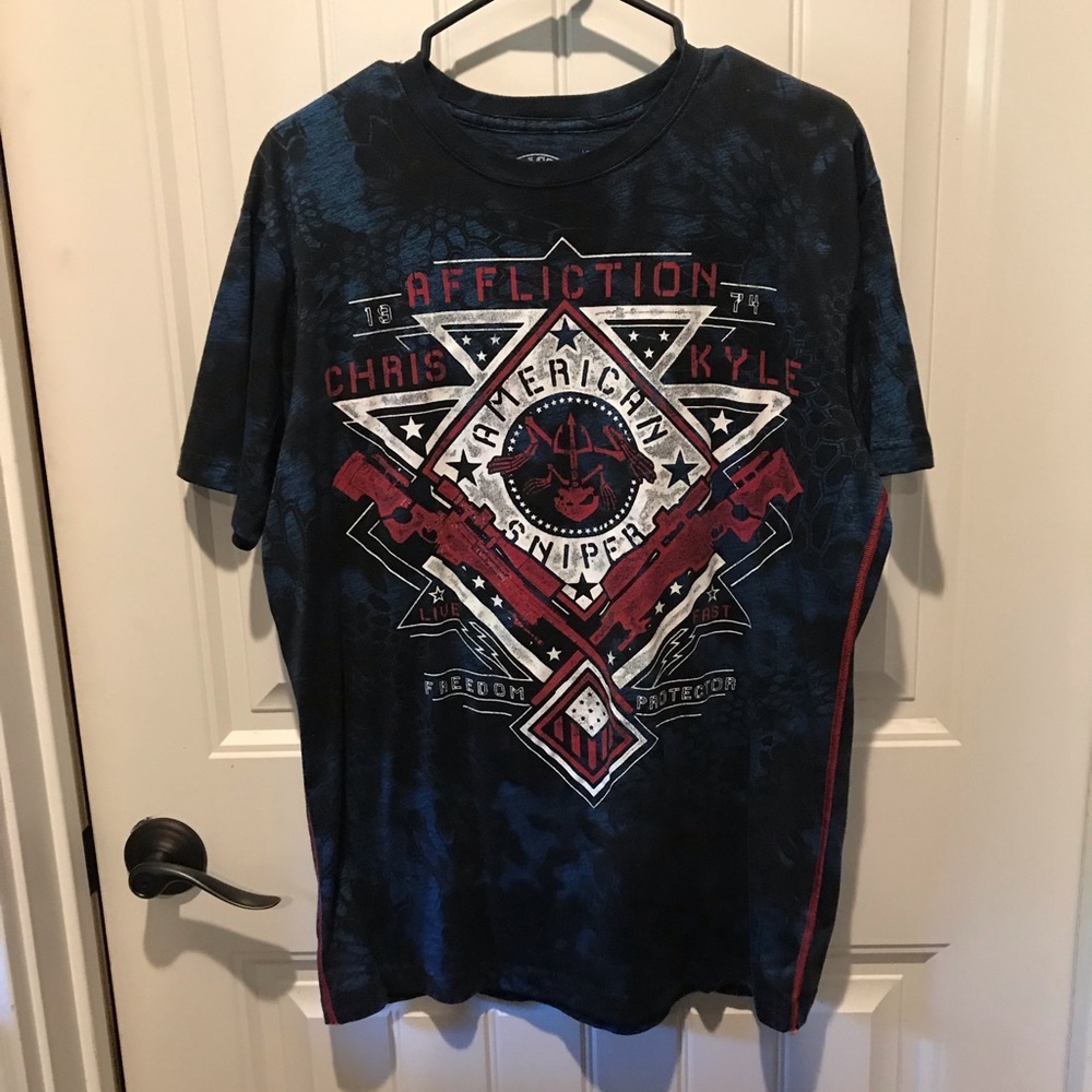 Affliction Chris Kyle American Sniper t shirt